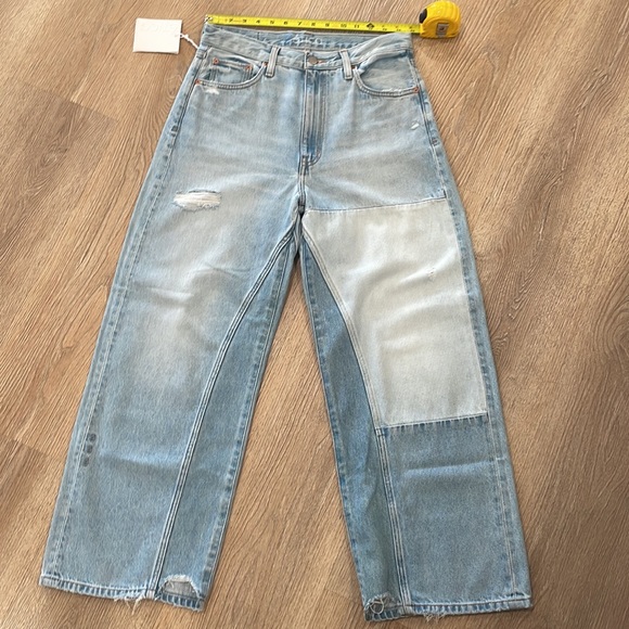 Etica Devin Rework Wide Leg Crop Jean - Picture 6 of 8